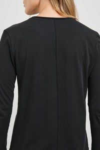 Long Sleeve Crew Neck Tee