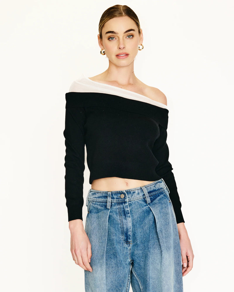 Ysa Sweater Off The Shoulder Sweater - JoeyRae