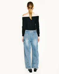 Ysa Sweater Off The Shoulder Sweater - JoeyRae