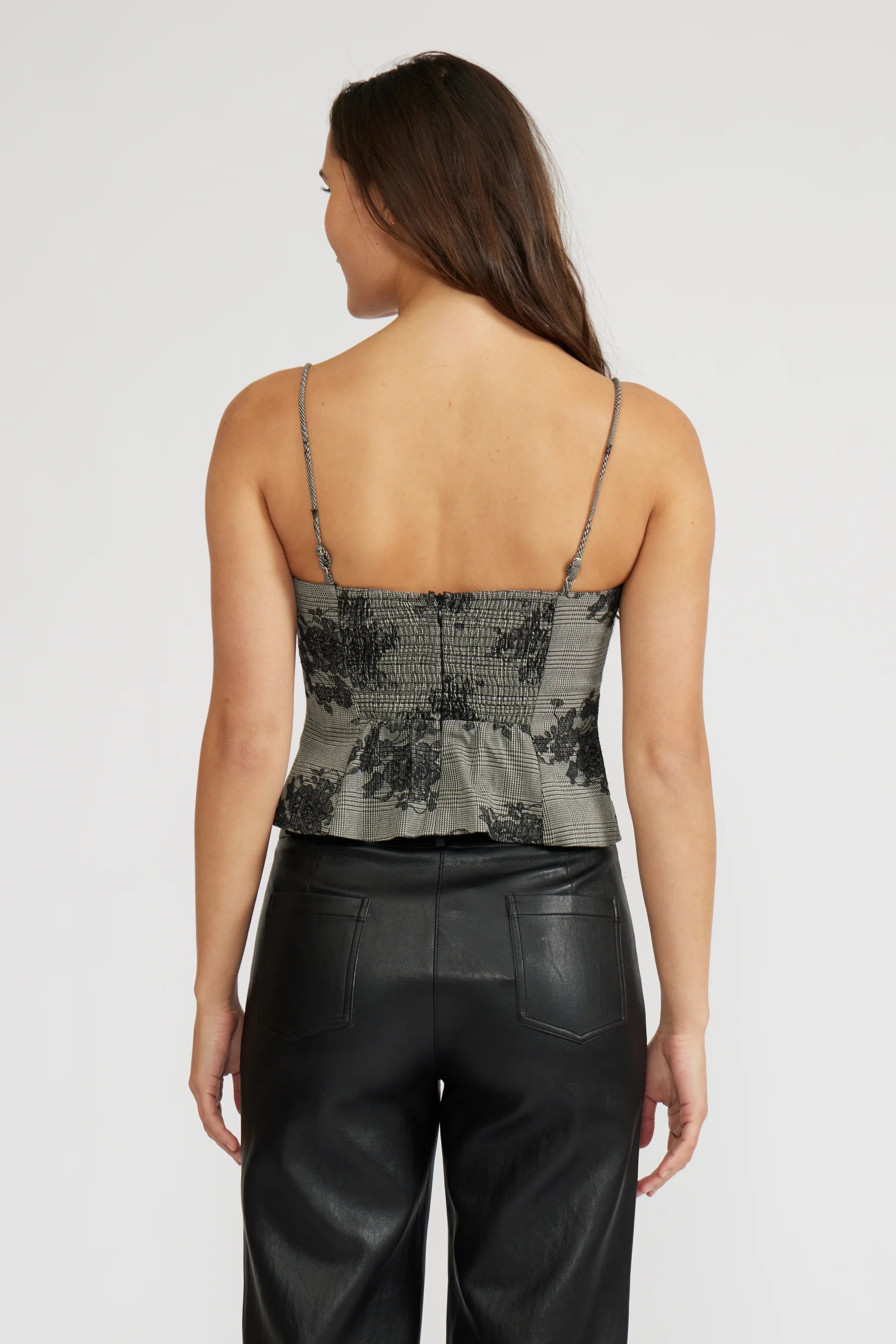 Heather Embroidered Top