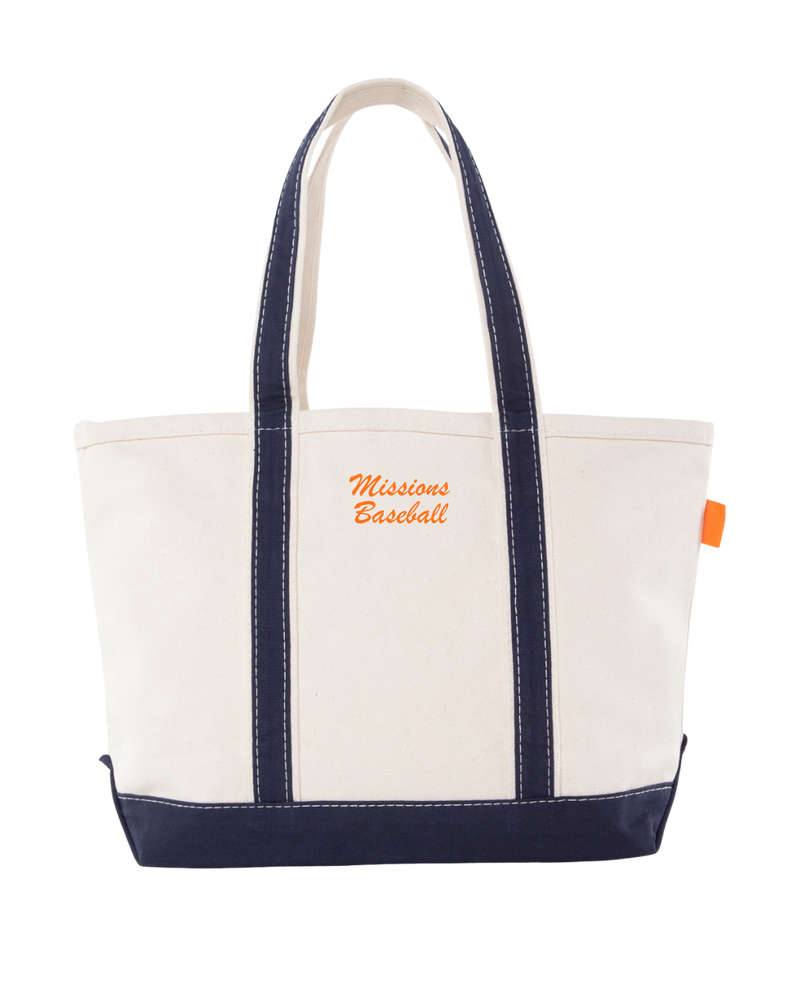 Missions Baseball Medium Boat Tote - JoeyRae