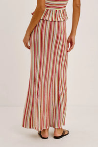Nari Skirt Havana Stripe - JoeyRae