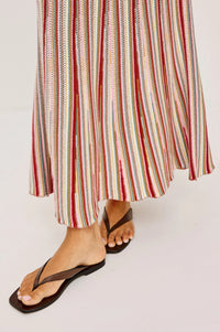 Nari Skirt Havana Stripe - JoeyRae