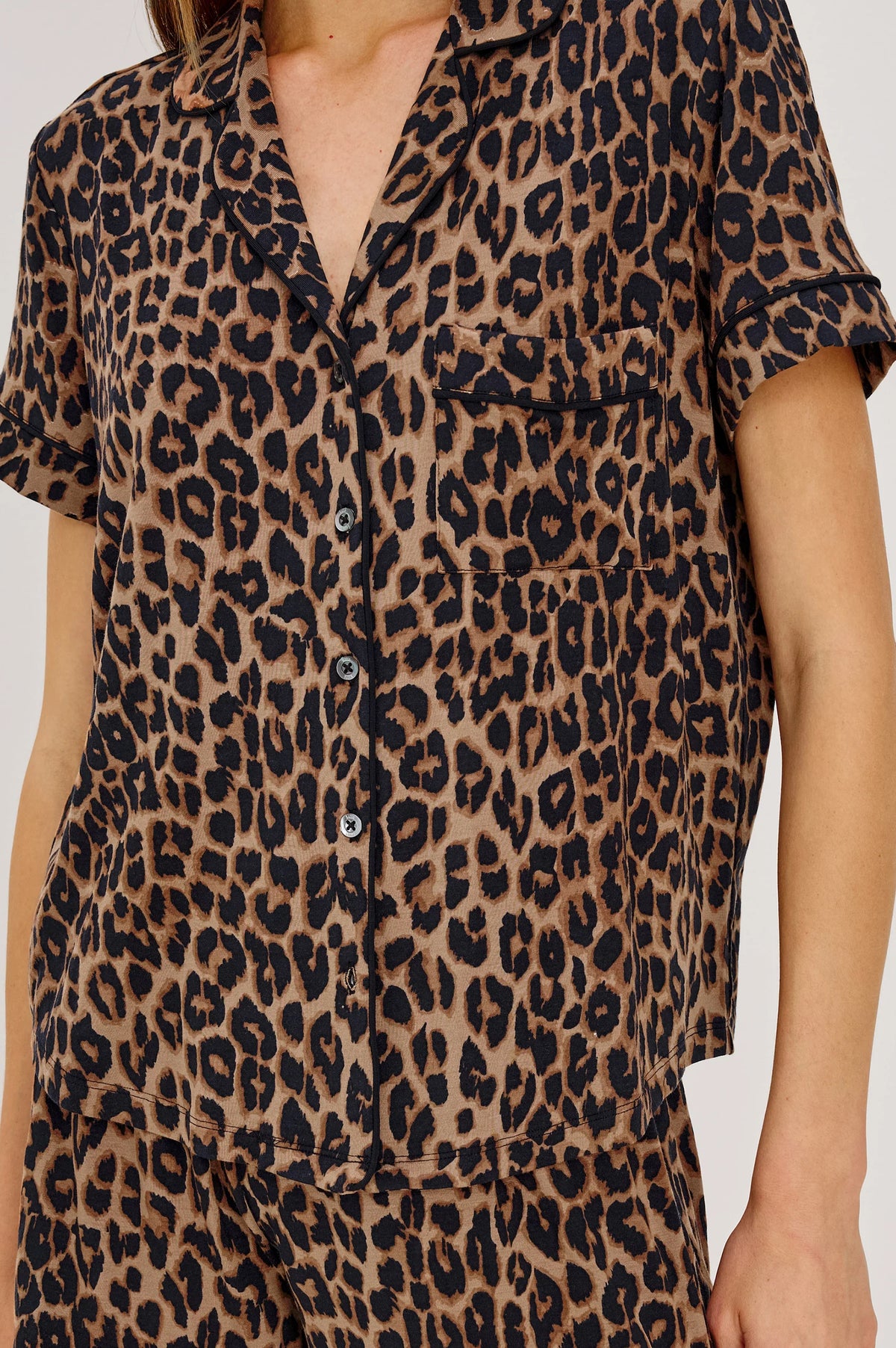 Nessa Pajama Set Brown Nala - JoeyRae
