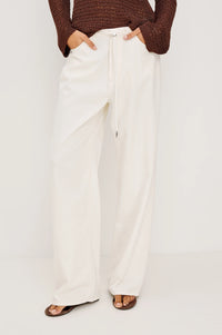 Normandie Pant Ivory - JoeyRae