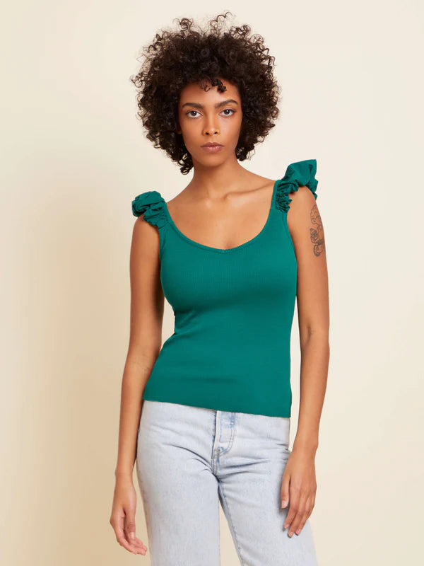 Celeste Tank Emerald - JoeyRae