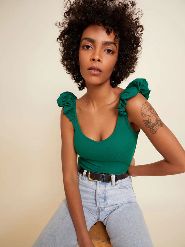 Celeste Tank Emerald - JoeyRae