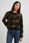 Perci Sweater Camel Wild Cats - JoeyRae