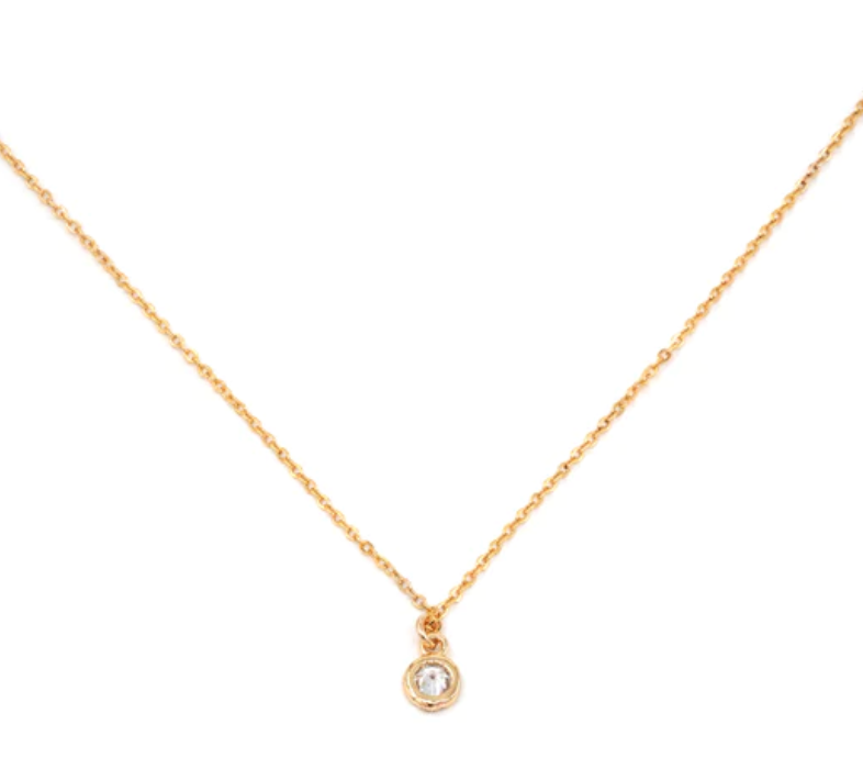 Petite CZ Necklace - JoeyRae