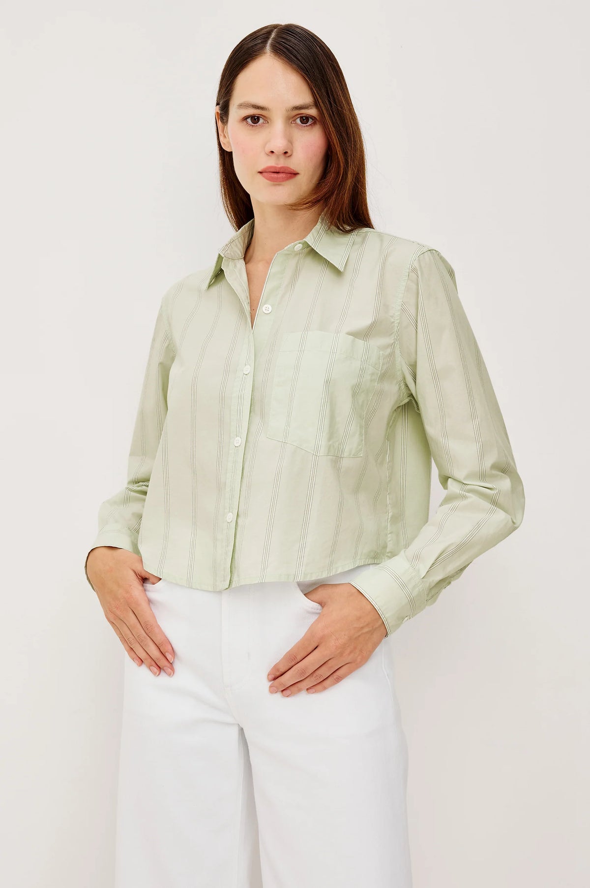 Ramy Shirt Leon Stripe - JoeyRae