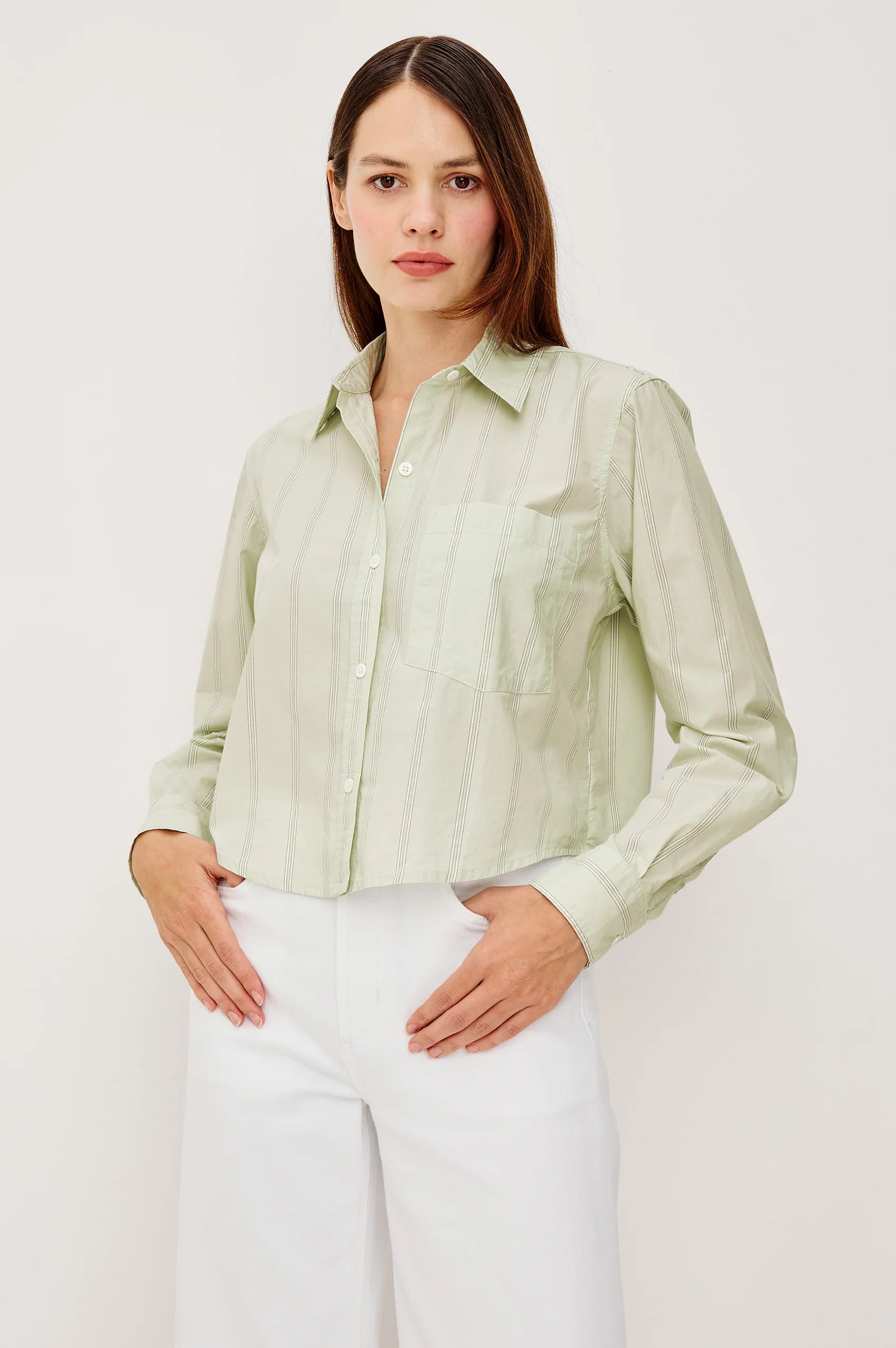 Ramy Shirt Leon Stripe - JoeyRae