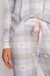 Ski Jammie Classic Set Blue Mist - JoeyRae