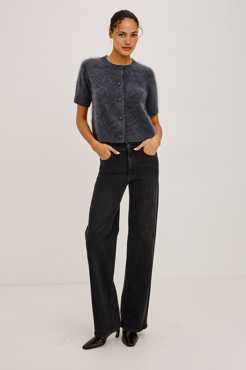Roman Sweater Charcoal - JoeyRae