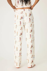 Ruff On The Range Dog Print Open Leg Pant