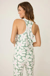 Wish You Were Here Floral Print Racerback Tank - JoeyRae