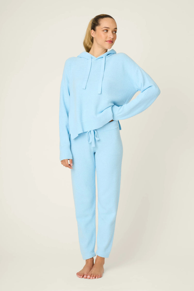 Light Sky Sweater Weather Banded Pant - JoeyRae