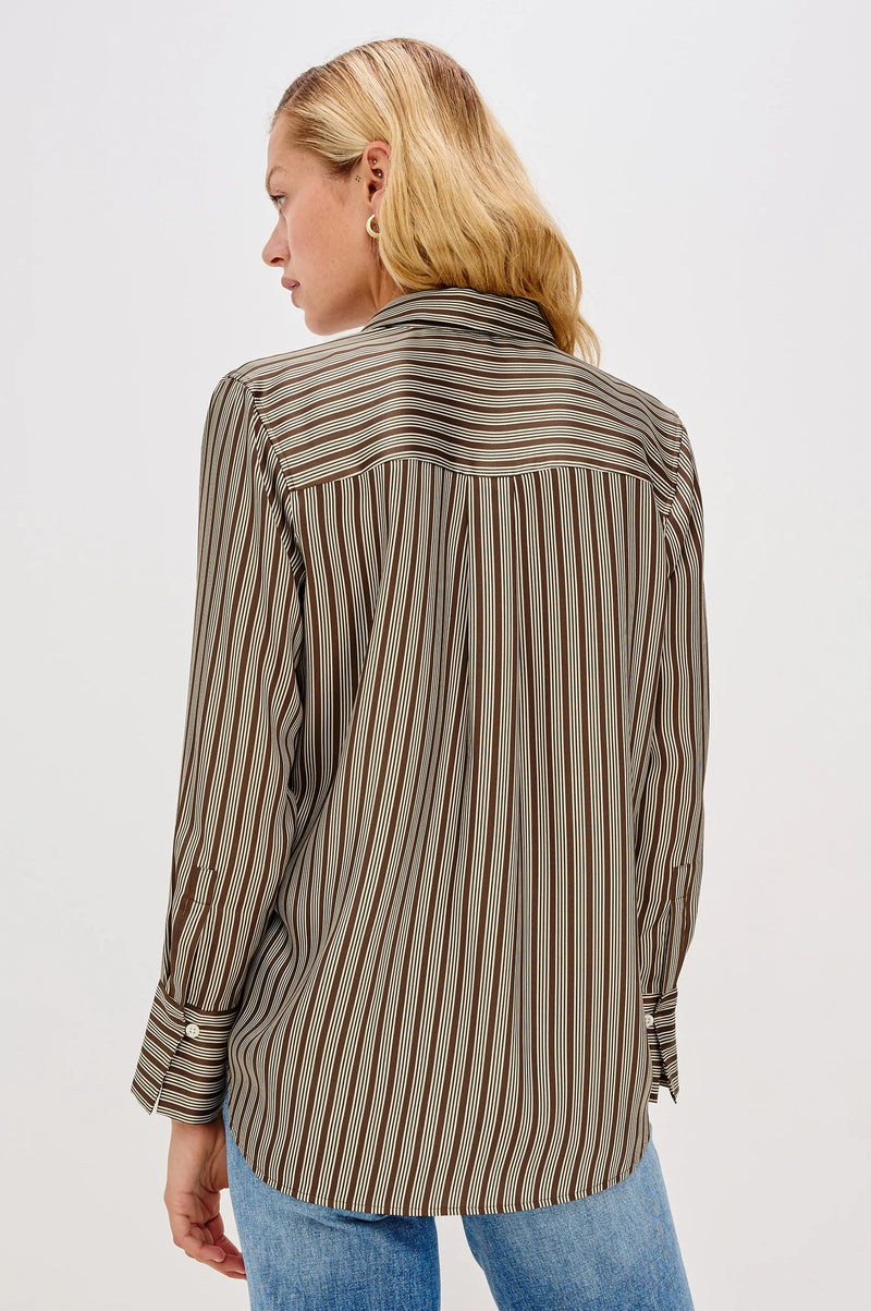 Saige Shirt Isle Stripe - JoeyRae