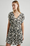 Siera Dress Blurred Cheetah - JoeyRae