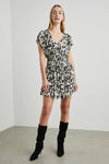 Siera Dress Blurred Cheetah - JoeyRae