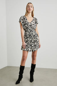 Siera Dress Blurred Cheetah - JoeyRae