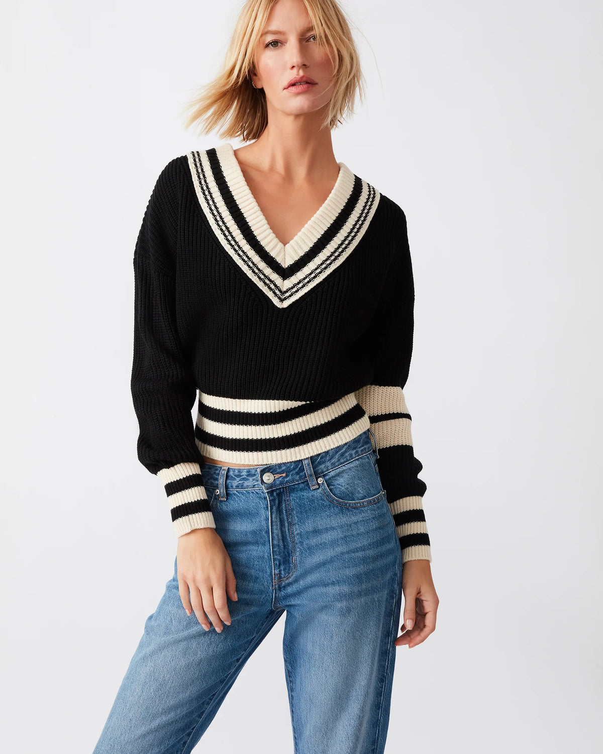 Jen Sweater Black Multi - JoeyRae