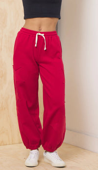 Star Applique Fleece Jogger