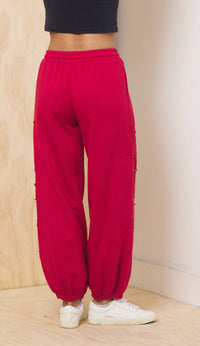 Star Applique Fleece Jogger