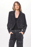 Cropped Cord Blazer - JoeyRae
