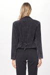 Cropped Cord Blazer - JoeyRae