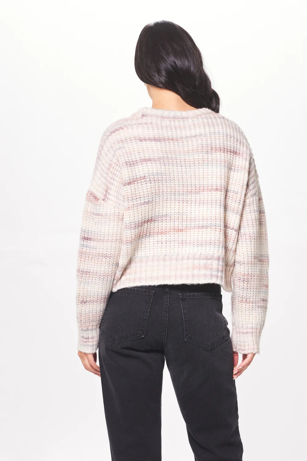 Multi Mixed Knit Sweater - JoeyRae