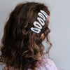 Scalloped Floral Mini Clic Clac Clips - JoeyRae