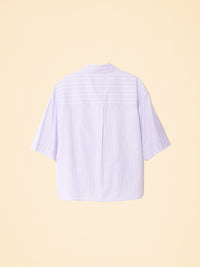 Gracie Shirt Lilac Stripe - JoeyRae
