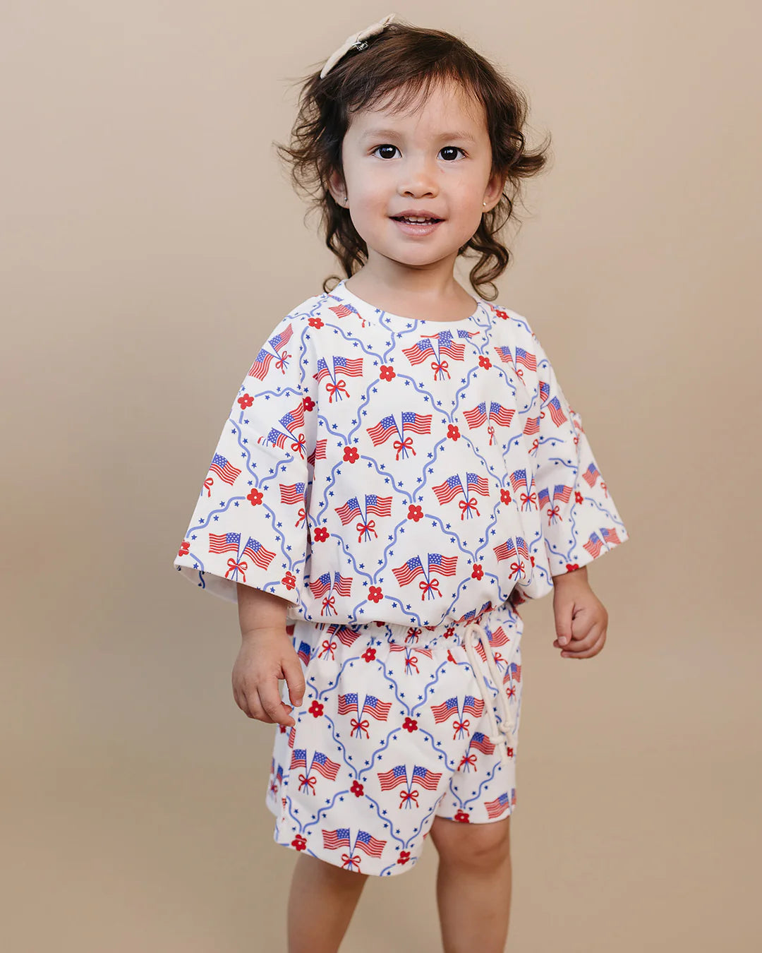 American Girl Shorts Set