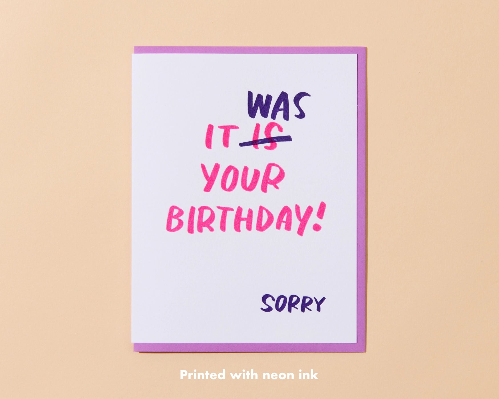 It Was Your Birthday Card - JoeyRae