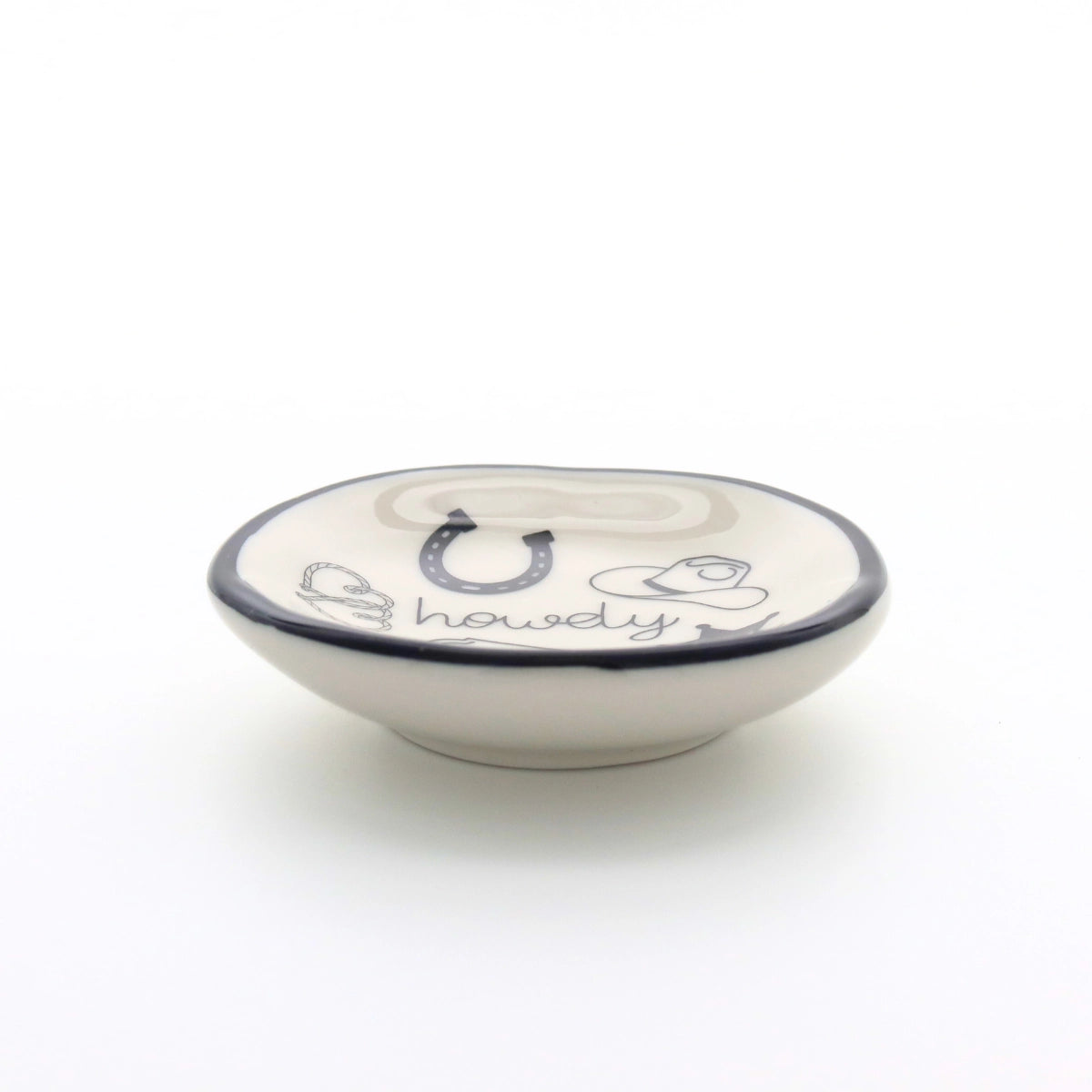 Howdy Western Ring Dish