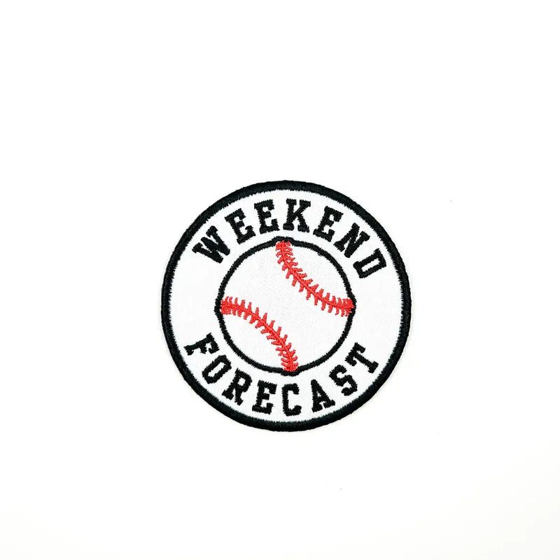 Weekend Forecast Baseball Patch - JoeyRae