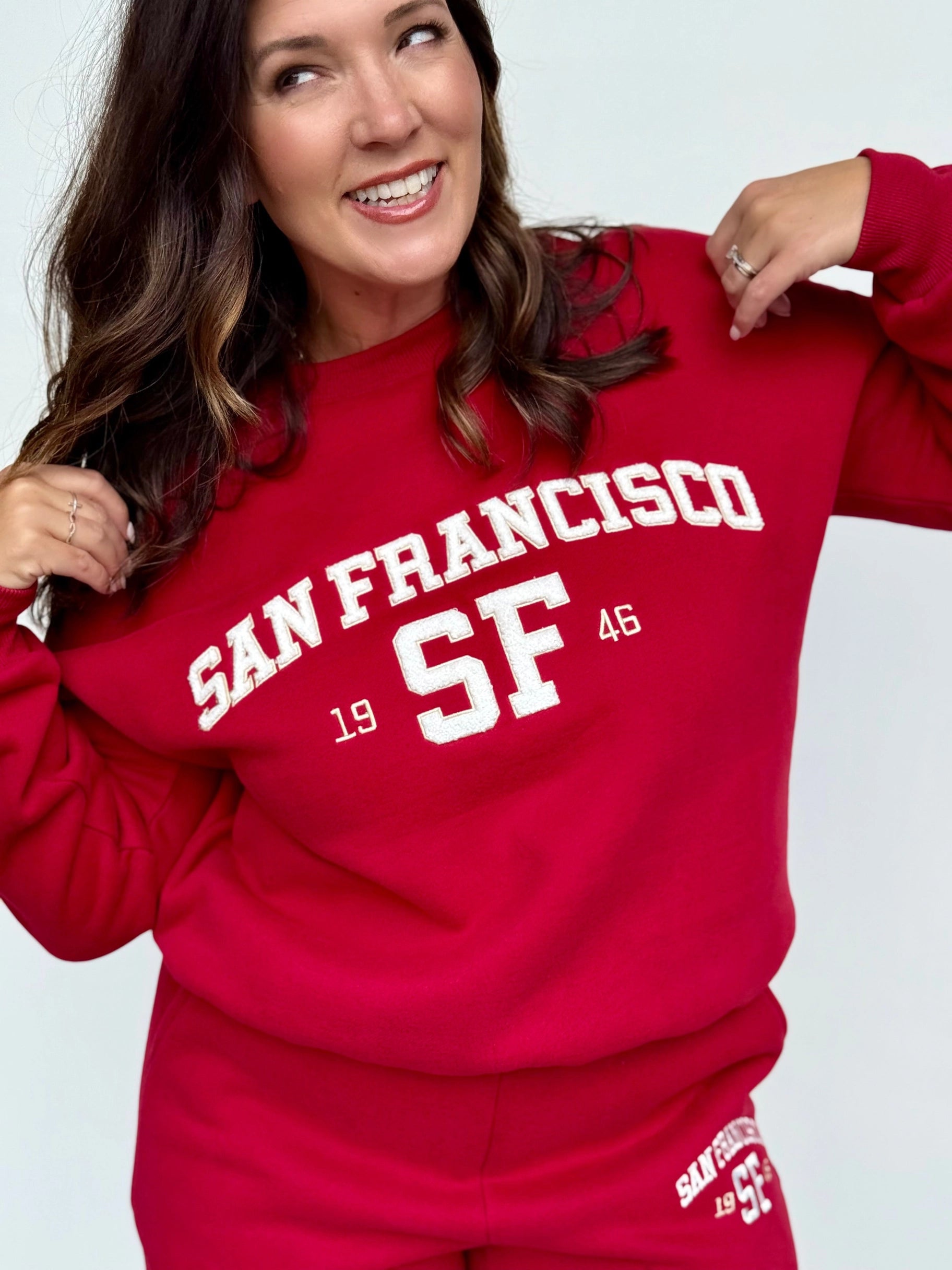 SF Chenille Embroidered Sweatshirt