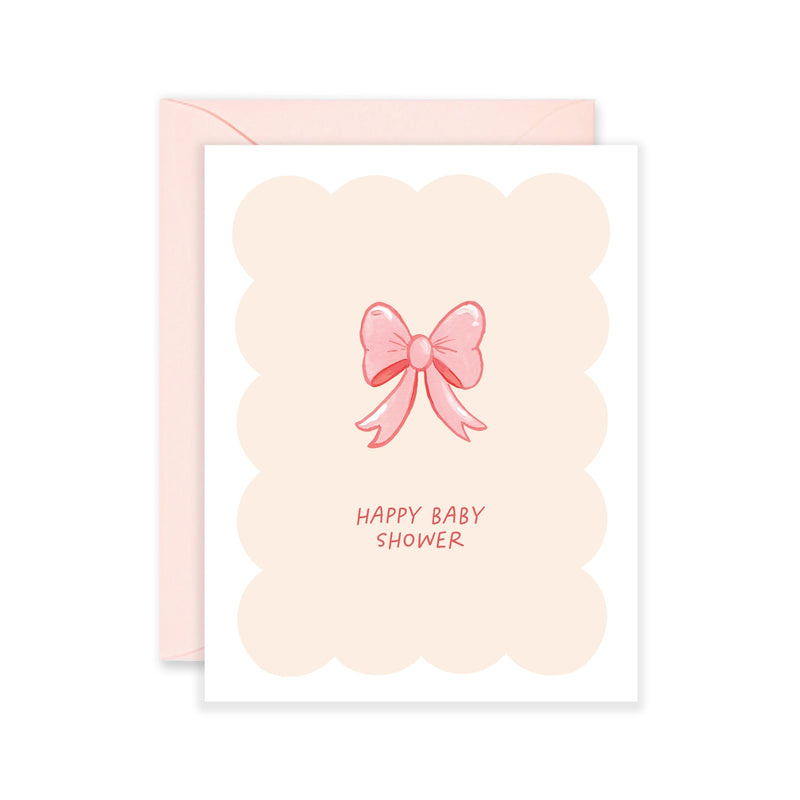 Baby Shower Bow Card - JoeyRae