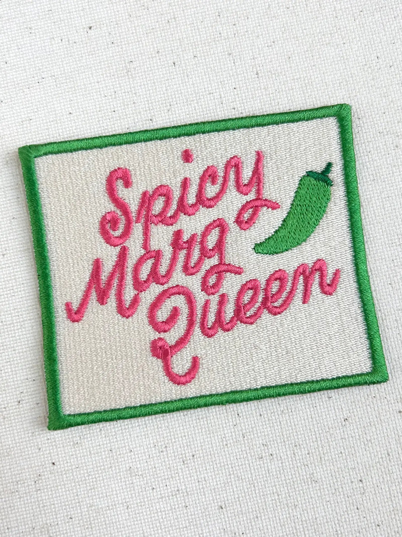 Spicy Marg Queen Embroidered Patch - JoeyRae