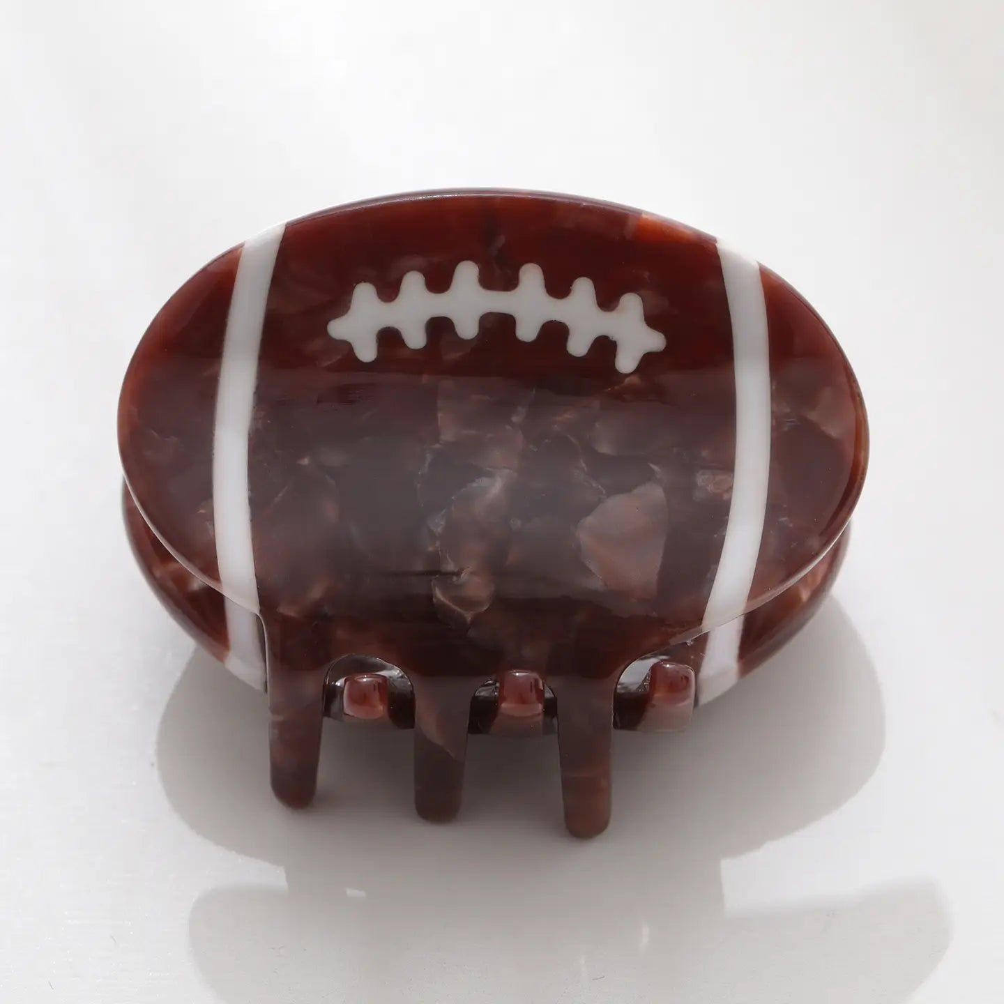 Football Mini Claw Clip