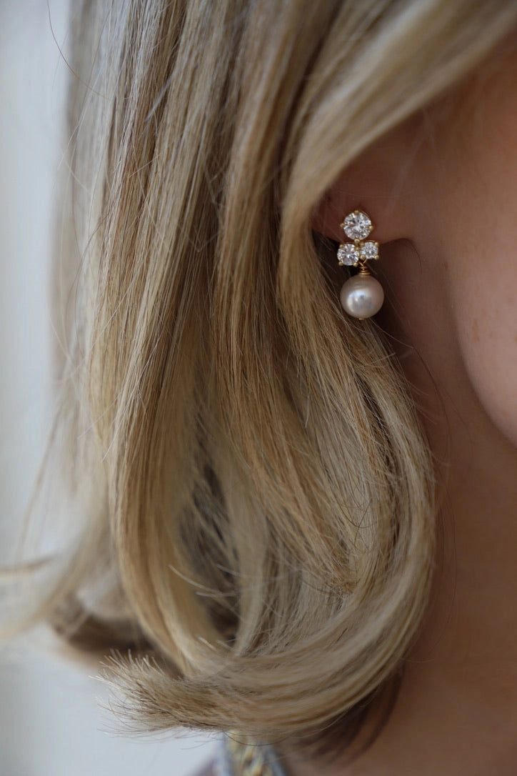 Dahlia Stud Earrings - JoeyRae