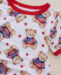 American Bear Bamboo Shorts Set