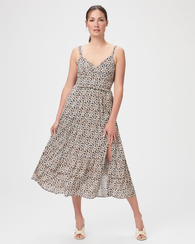 Olivetta Dress Black Multi - JoeyRae