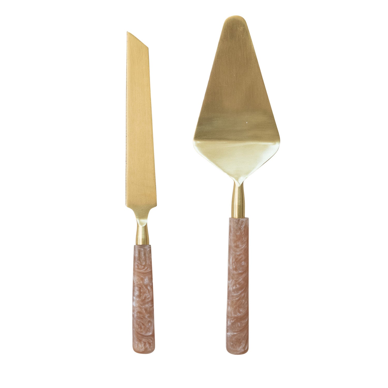 Stainless Steel Cake Servers - JoeyRae