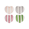 Stoneware Striped Heart Dish - JoeyRae