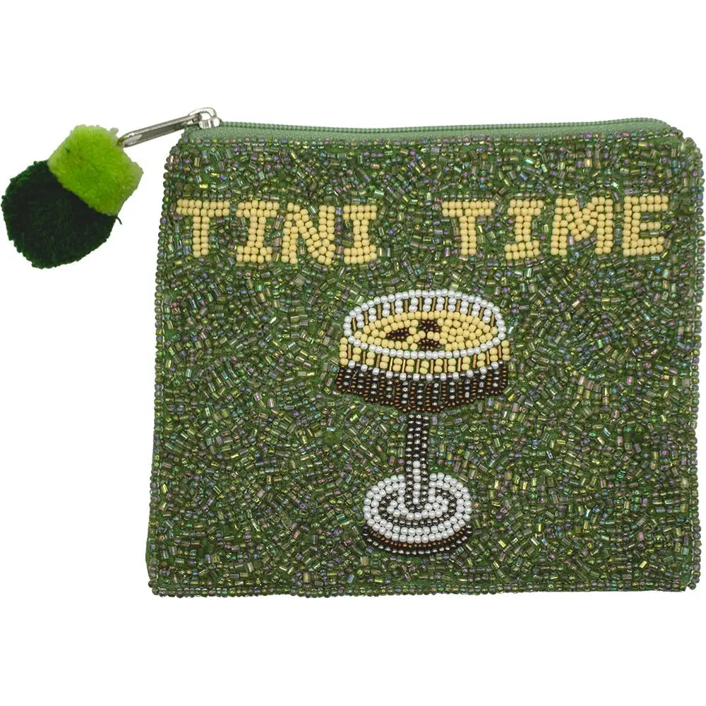 Tini Time Beaded Coin Pouch - JoeyRae