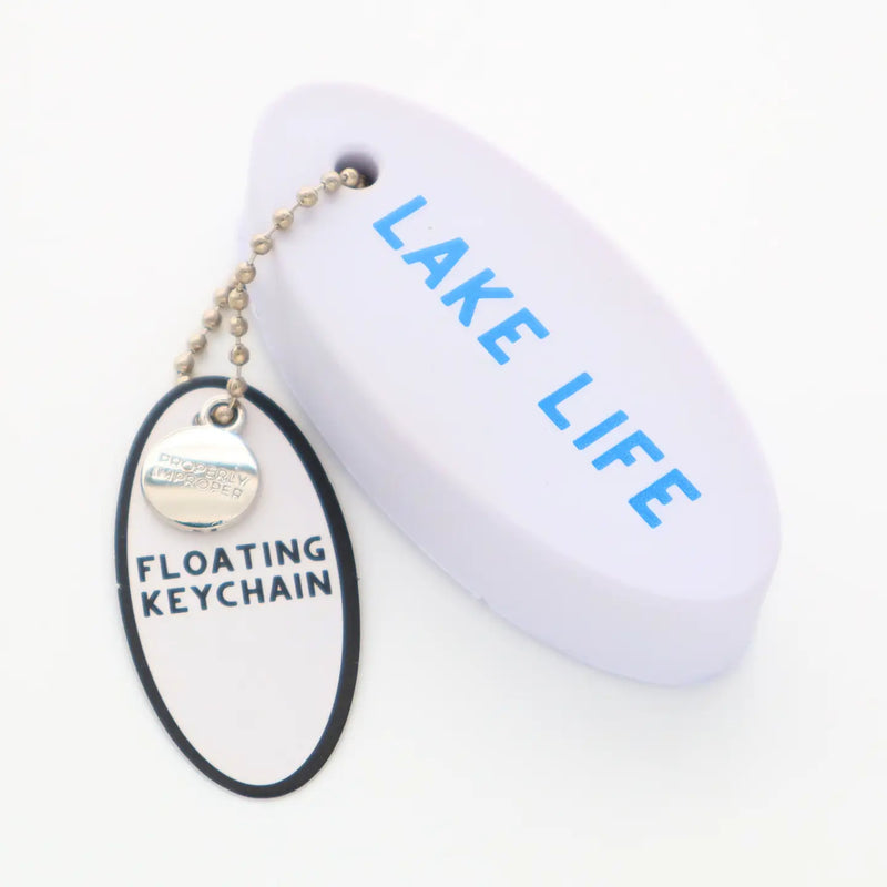 Floating Keychain White Lake Life - JoeyRae