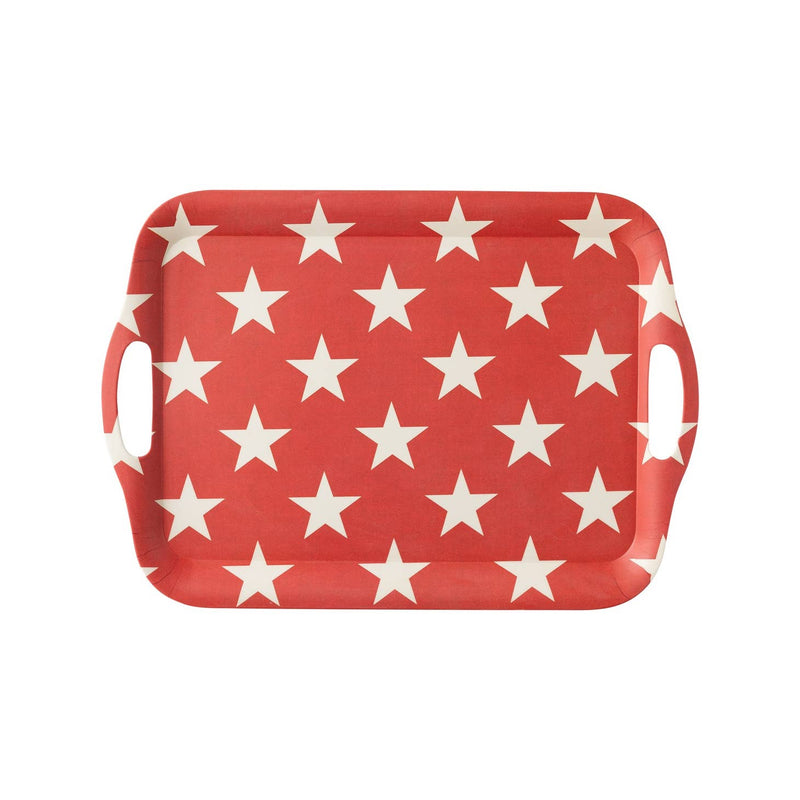 Red Star Reusable Bamboo Tray - JoeyRae