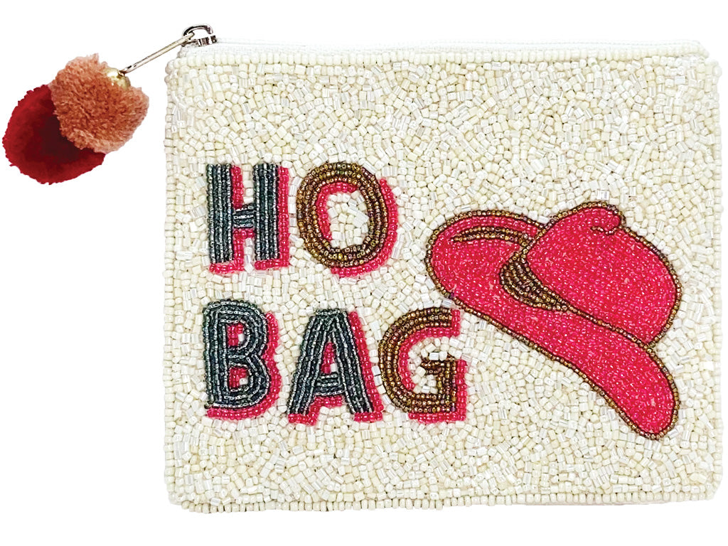 Ho Bag Beaded Coin Pouch - JoeyRae