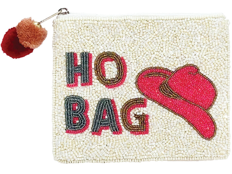 Ho Bag Beaded Coin Pouch - JoeyRae